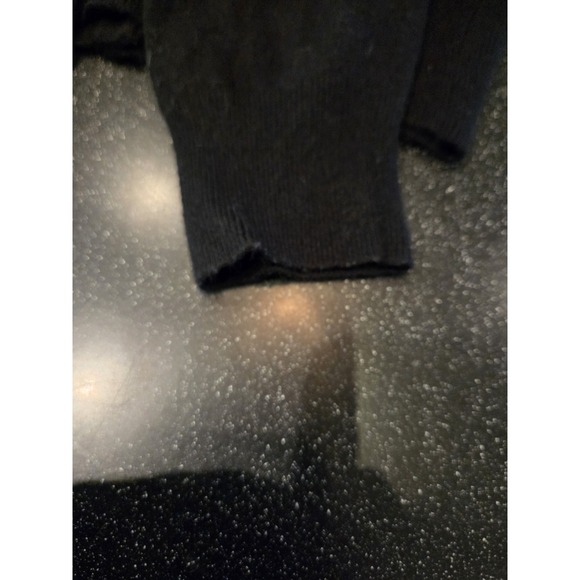 George ME Mark Eisen Black Beaded Cardigan Women's M Wool Cashmere Angora... - Picture 7 of 8